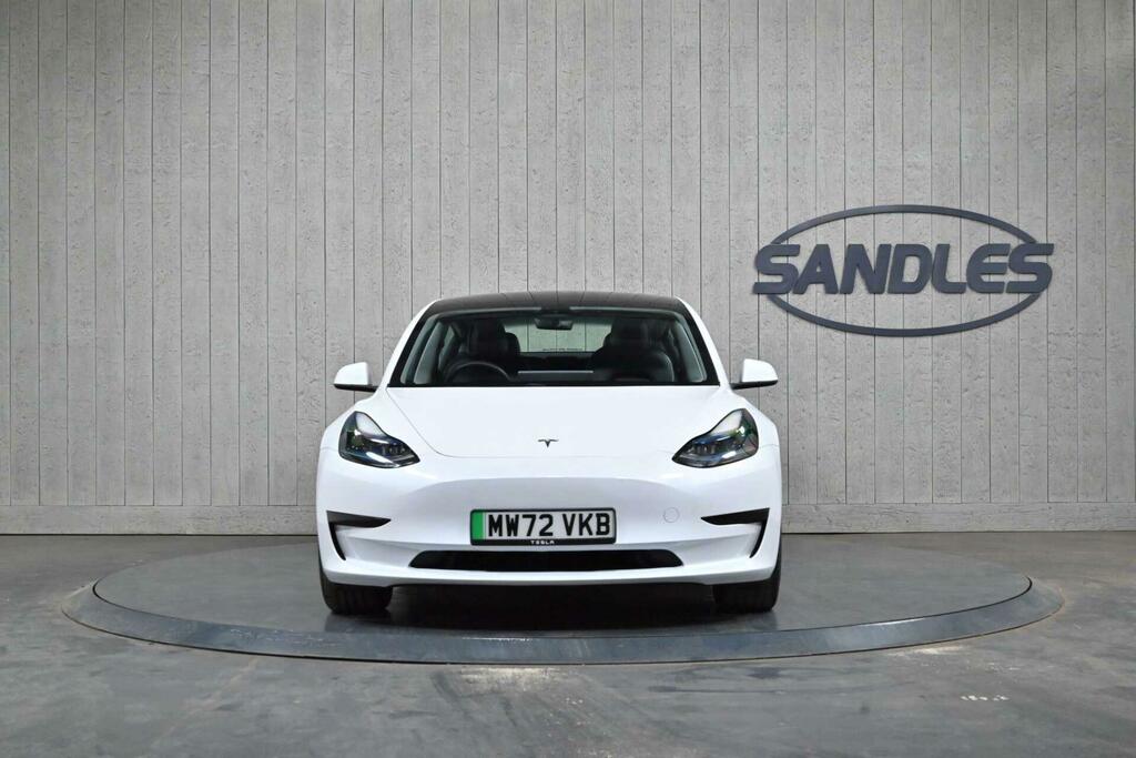 Tesla Model 3 Auto Rwd 4dr MW72VKB White #4