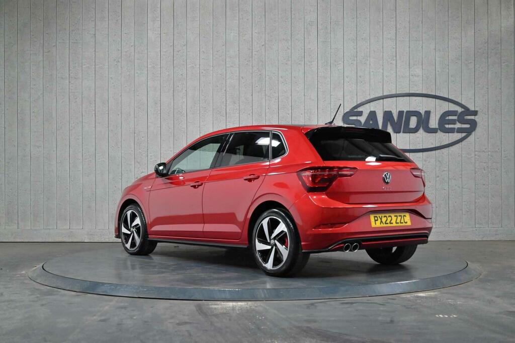 Volkswagen Polo 2.0 Tsi Gti Dsg Euro 6 Ss PX22ZZC Red #5