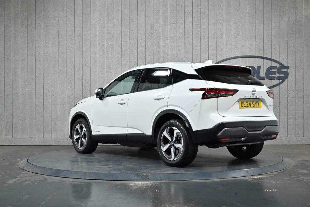 Nissan Qashqai 1.5 H E-power N-connecta Euro 6 Ss DL24SYY White #3