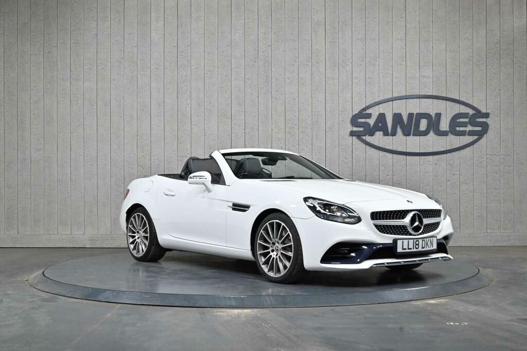 Mercedes-Benz SLC 1.6 Slc180 Amg Line G-tronic Euro 6 Ss White