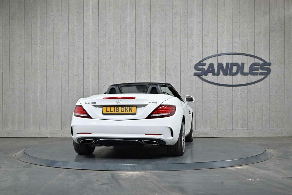 Mercedes-Benz SLC 1.6 Slc180 Amg Line G-tronic Euro 6 Ss White #6