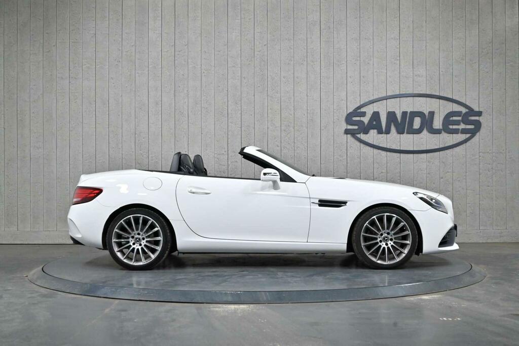 Mercedes-Benz SLC 1.6 Slc180 Amg Line G-tronic Euro 6 Ss White #5