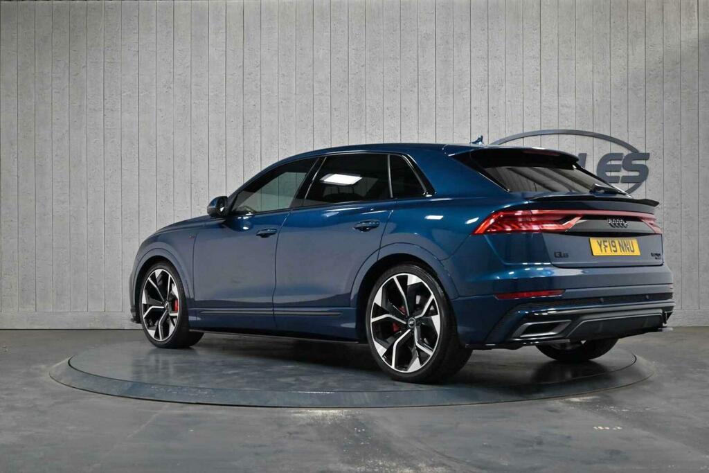 Audi Q8 3.0 Tdi V6 50 S Line Tiptronic Quattro Euro 6 Ss YF19NNU Blue #3