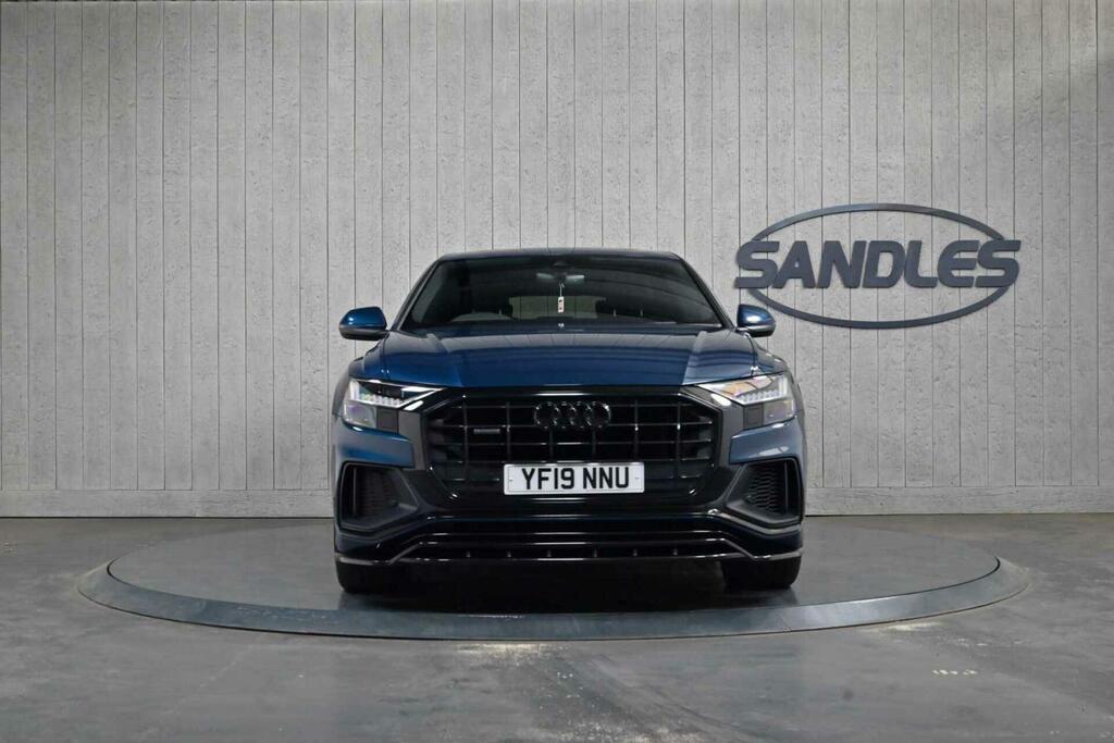 Audi Q8 3.0 Tdi V6 50 S Line Tiptronic Quattro Euro 6 Ss YF19NNU Blue #4