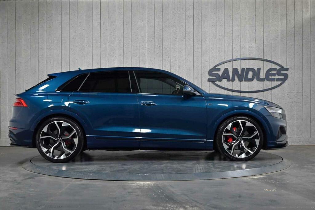 Audi Q8 3.0 Tdi V6 50 S Line Tiptronic Quattro Euro 6 Ss YF19NNU Blue #5