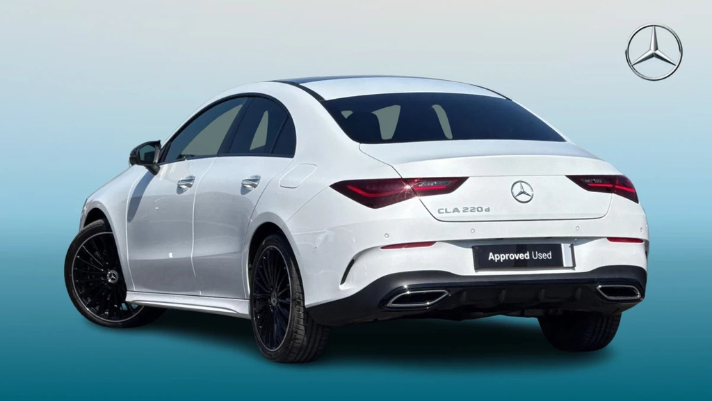 Mercedes-Benz CLA Class Cla 220 Amg Line Premium White #2