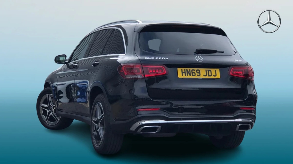 Mercedes-Benz GLC Class Glc 220 D 4Matic Amg Line HN69JDJ Black #2