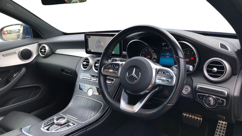 Mercedes-Benz C Class C 200 Amg Line Edition Mh Blue #3