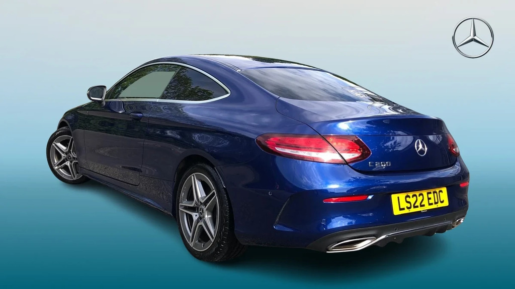 Mercedes-Benz C Class C 200 Amg Line Edition Mh Blue #2