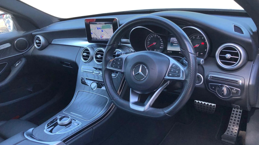 Mercedes-Benz C Class C 200 Amg Line NL67OFU Silver #3
