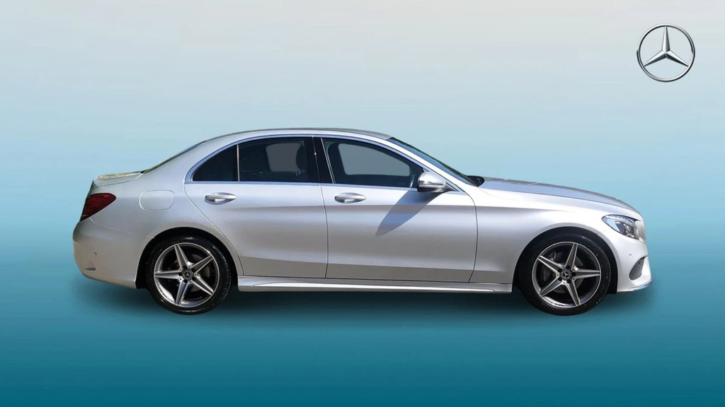 Mercedes-Benz C Class C 200 Amg Line NL67OFU Silver #4
