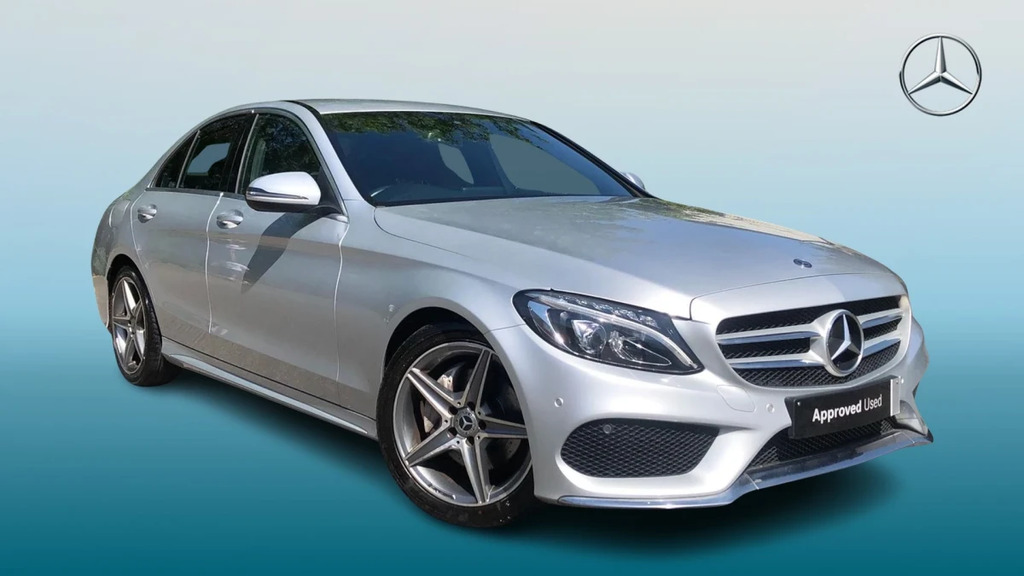 Mercedes-Benz C Class C 200 Amg Line Silver