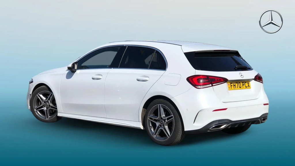 Mercedes-Benz A Class A 200 D Amg Line Executiv FH70PCX White #2