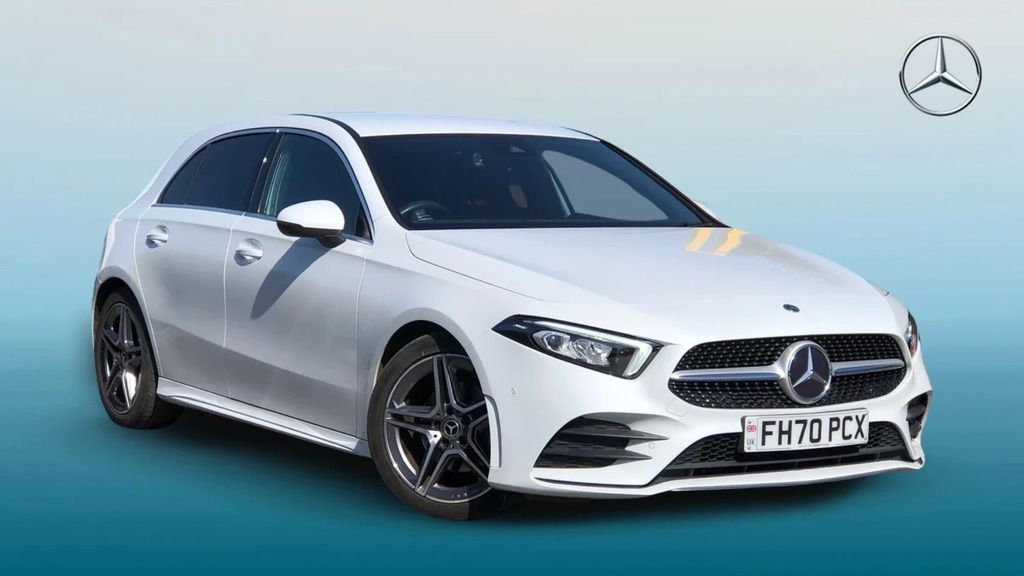 Mercedes-Benz A Class A 200 D Amg Line Executiv White