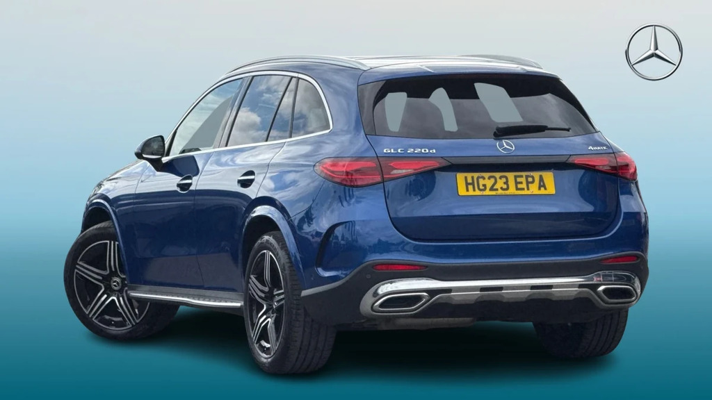 Mercedes-Benz GLC Class Glc 220 Amg Ln Prem D Mhe Blue #2