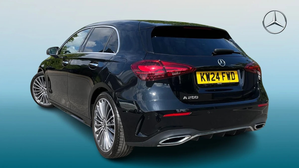 Mercedes-Benz A Class A 200 Amg Line Premium M KW24FWD Black #2