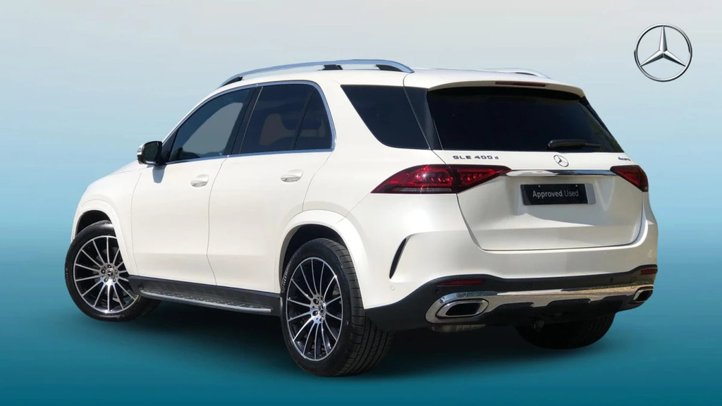 Mercedes-Benz GLE Class Gle 400 Amg Line Prem D 4 KW22LNZ White #2