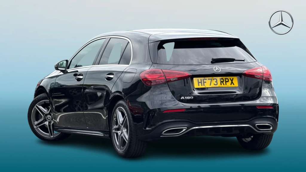 Mercedes-Benz A Class A 180 Amg Line Premium Mh HF73RPX Black #2