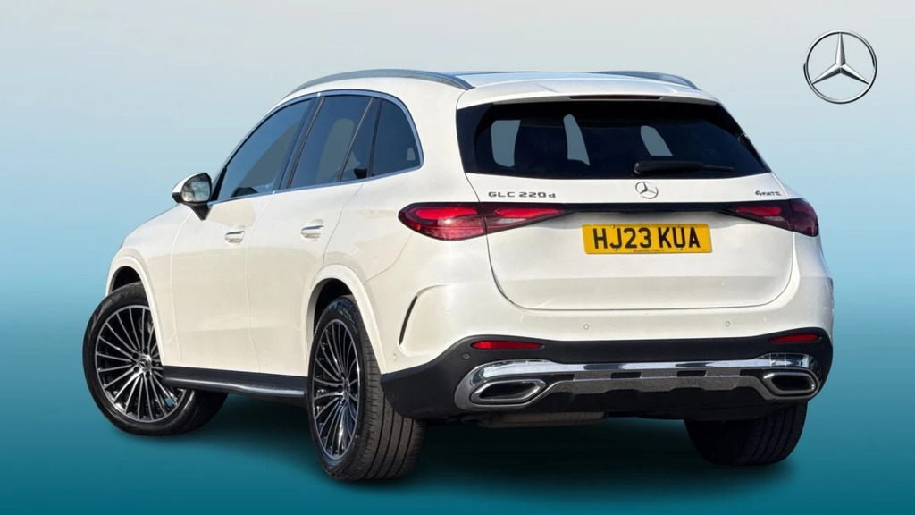 Mercedes-Benz GLC Class Glc 220 Amg Ln Prm D Mhe HJ23KUA White #2