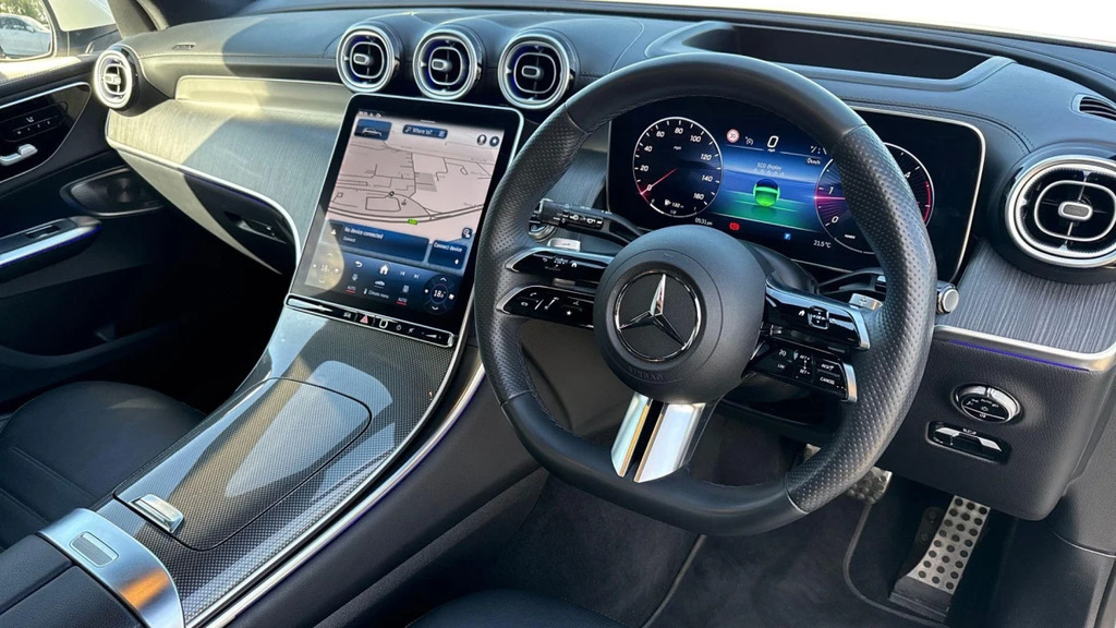Mercedes-Benz GLC Class Glc 220 Amg Ln Prm D Mhe HJ23KUA White #3