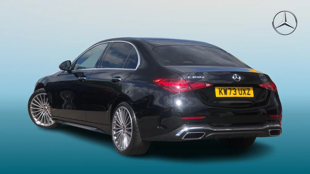 Mercedes-Benz C Class C 300 Amg Line Prem D Mhe Black #2