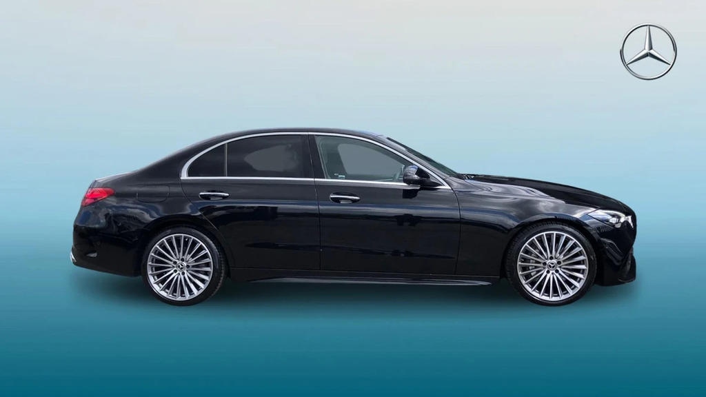 Mercedes-Benz C Class C 300 Amg Line Prem D Mhe Black #4
