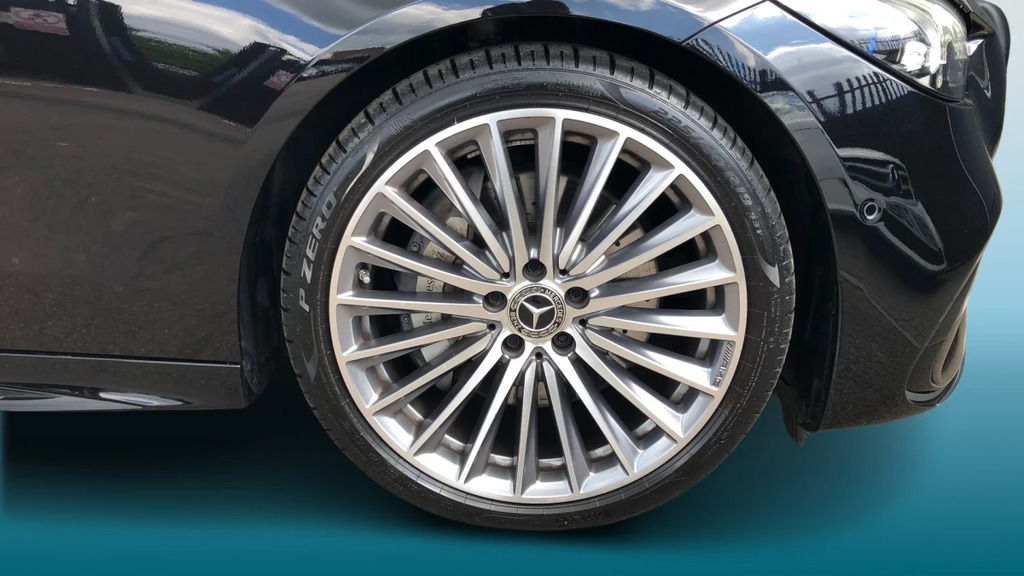 Mercedes-Benz C Class C 300 Amg Line Prem D Mhe Black #5