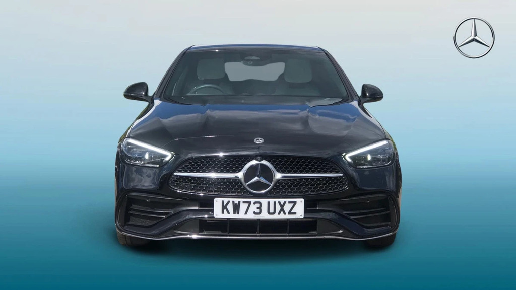 Mercedes-Benz C Class C 300 Amg Line Prem D Mhe Black #6