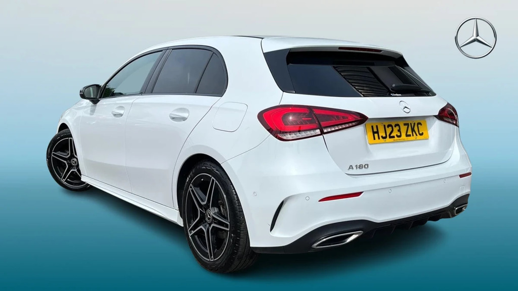 Mercedes-Benz A Class A 180 Amg Line Executive HJ23ZKC White #2