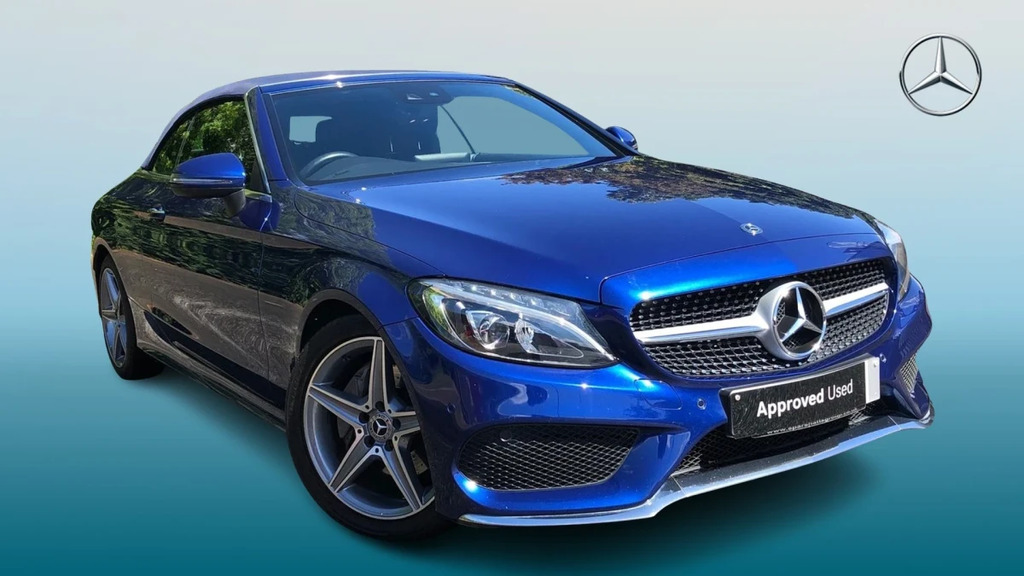 Mercedes-Benz C Class C 200 Amg Line Premium Blue