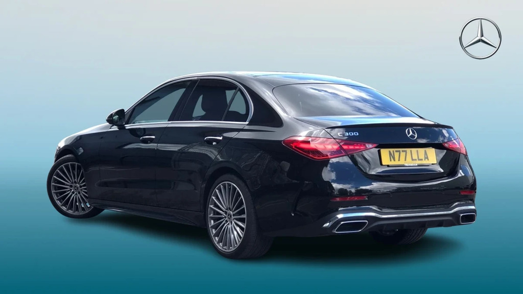 Mercedes-Benz C Class C 300 Amg Line Prem Mhe KP72VYG Black #2