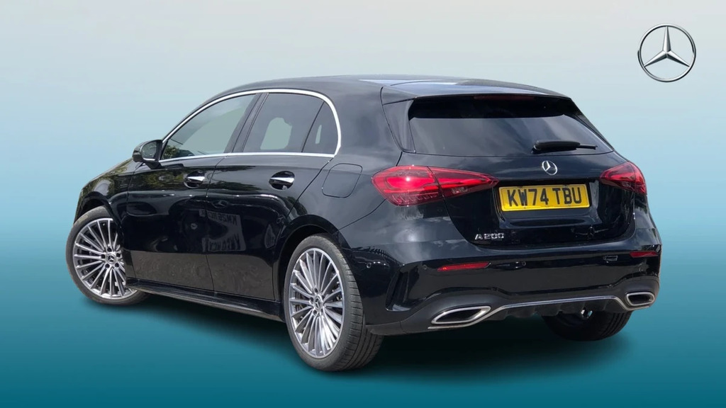 Mercedes-Benz A Class A 200 Amg Line Premium M KW74TBU Black #2