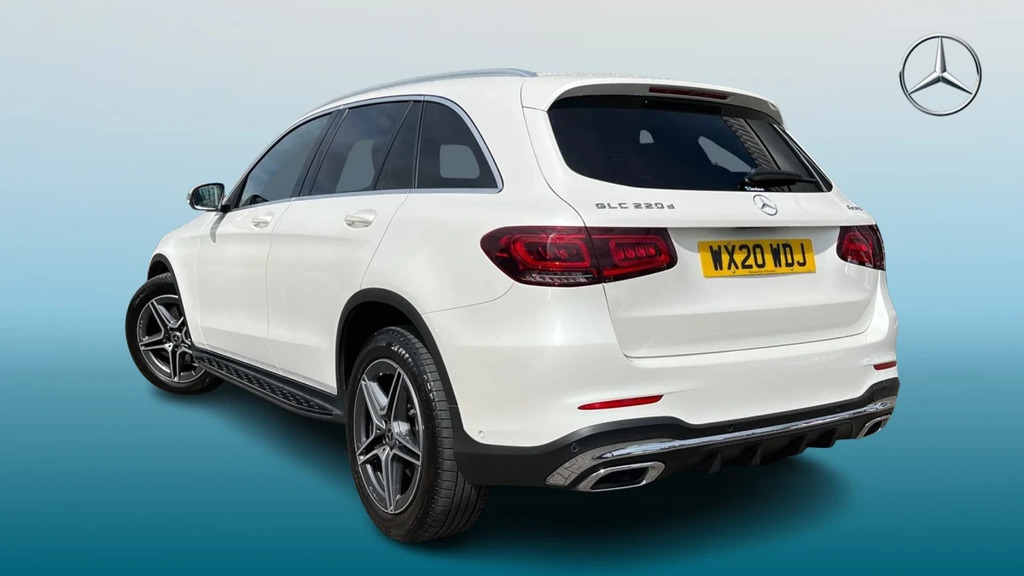 Mercedes-Benz GLC Class Glc 220 D 4Matic Amg Line WX20WDJ White #2