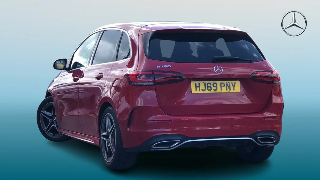 Mercedes-Benz B Class B 180 Amg Line Executive HJ69PNY Red #2
