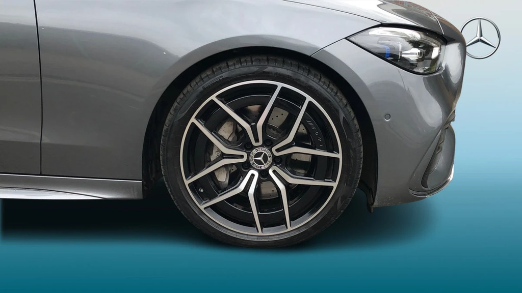 Mercedes-Benz C Class C 200 Amg Line Prem Mhe Grey #5