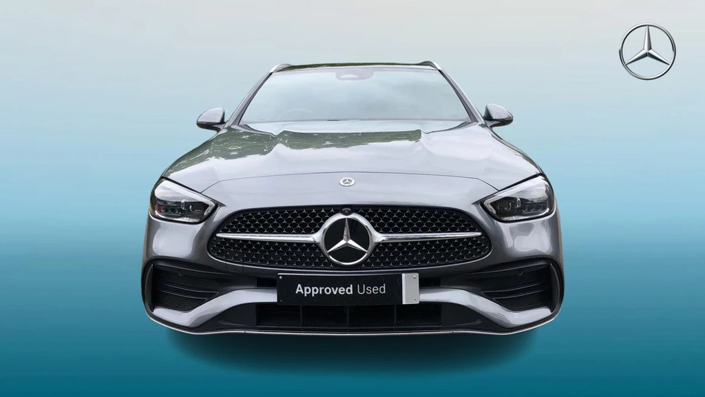 Mercedes-Benz C Class C 200 Amg Line Prem Mhe Grey #6
