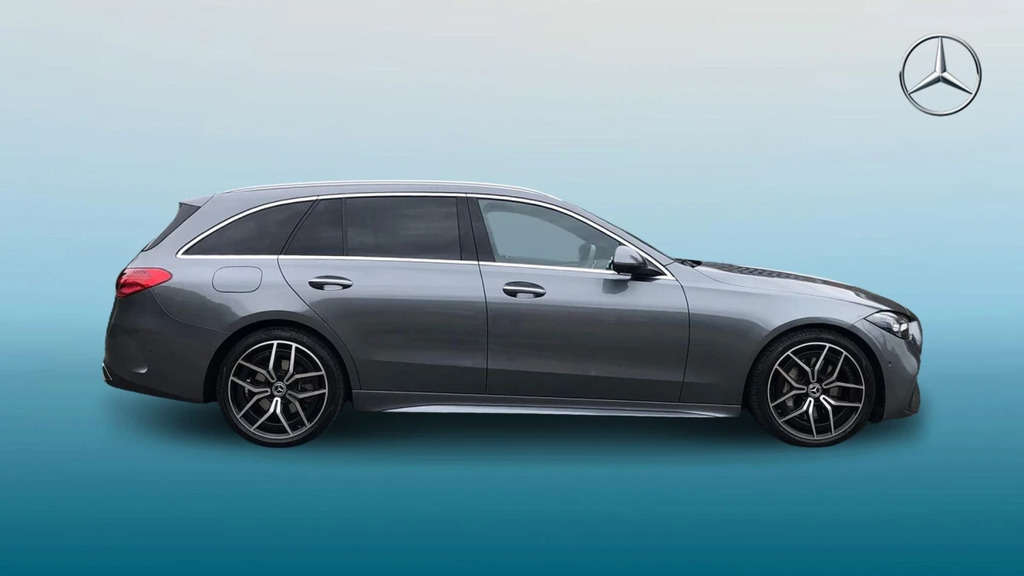 Mercedes-Benz C Class C 200 Amg Line Prem Mhe Grey #4