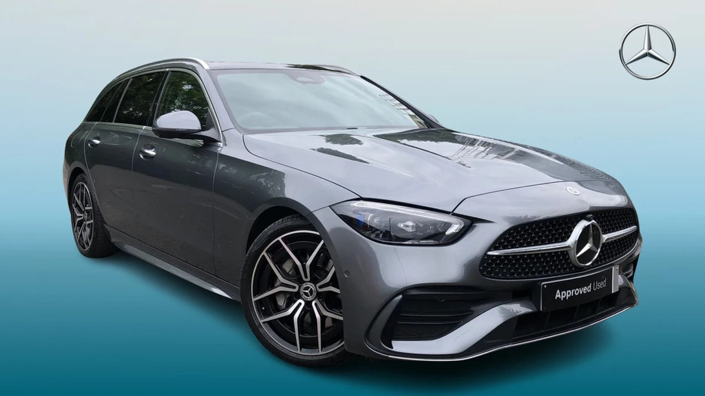 Mercedes-Benz C Class C 200 Amg Line Prem Mhe Grey