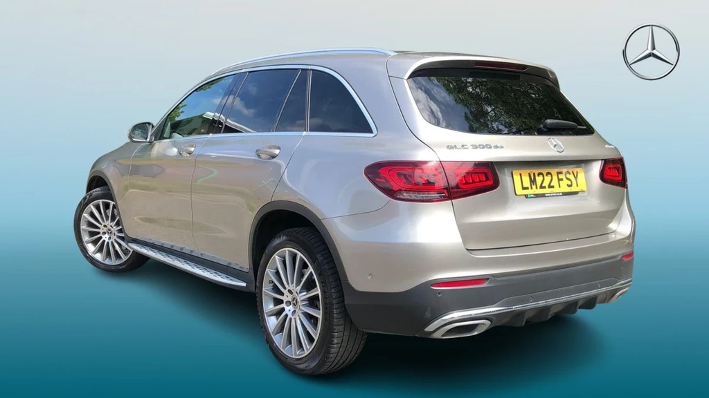 Mercedes-Benz GLC Class Glc 300 Amg Line Prem De LM22FSY Silver #2