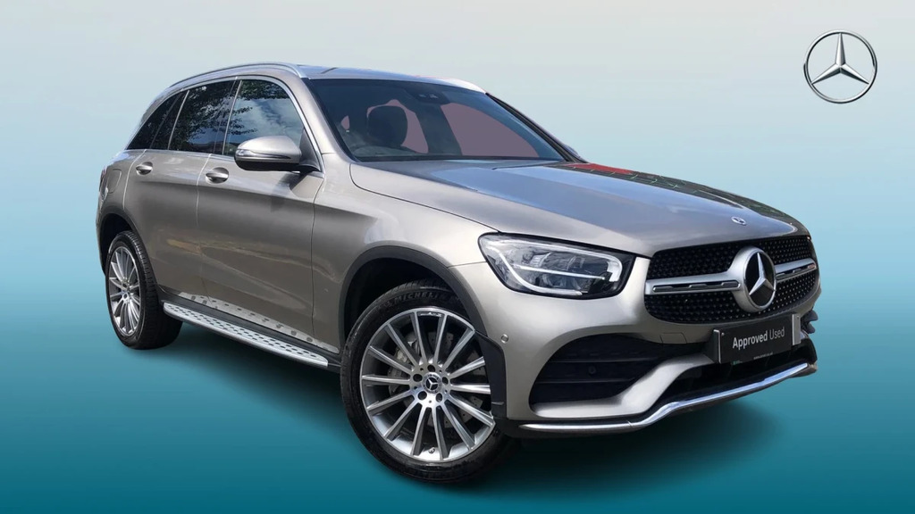 Mercedes-Benz GLC Class Glc 300 Amg Line Prem De Silver