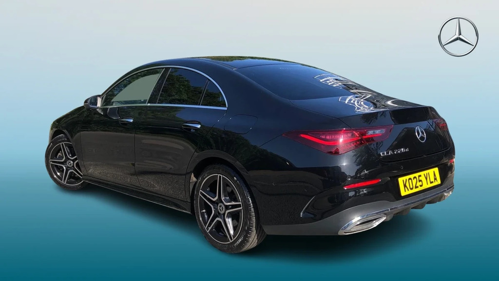 Mercedes-Benz CLA Class Cla 220 Amg Line Executiv KO25YLA Black #2