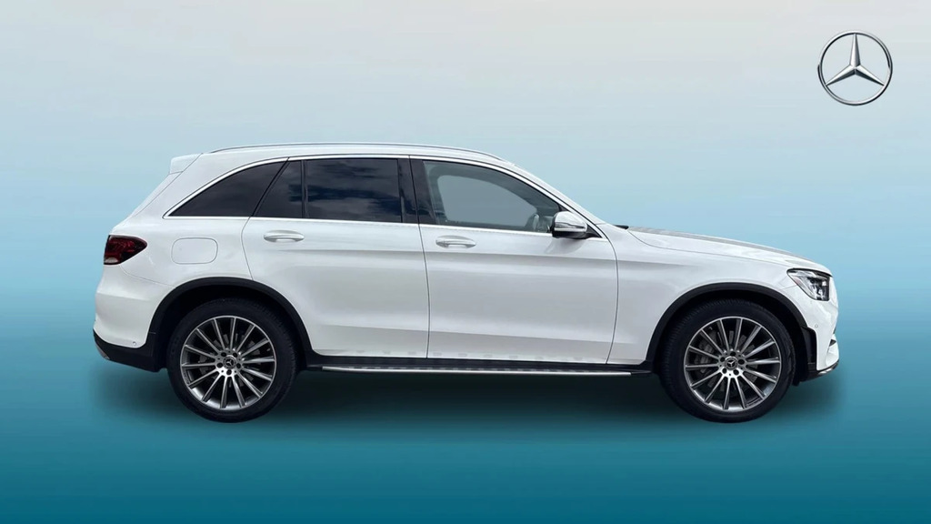 Mercedes-Benz GLC Class Glc 220 D 4M Amg Line Pre LN71HUK White #4