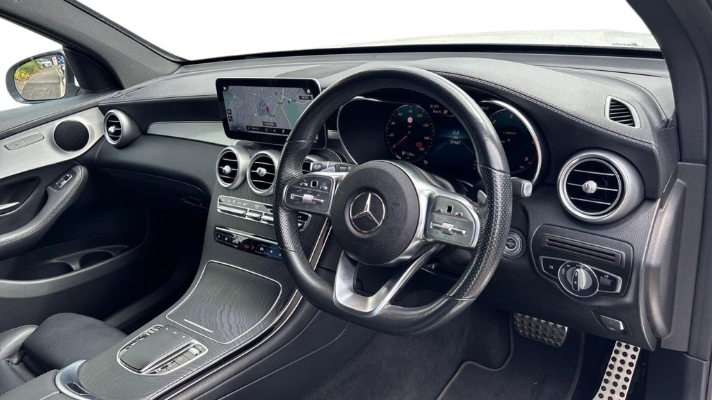 Mercedes-Benz GLC Class Glc 220 D 4M Amg Line Pre LN71HUK White #3
