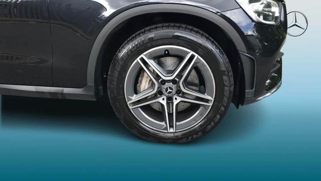 Mercedes-Benz GLC Class Glc 220 D 4Matic Amg Line HX70VZM Black #5