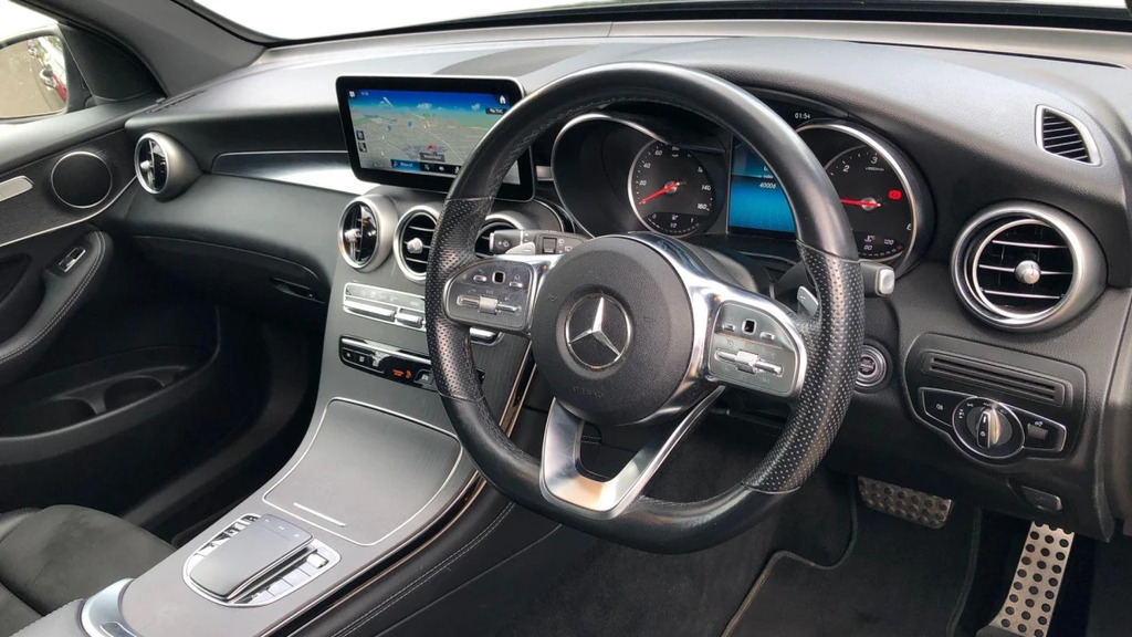 Mercedes-Benz GLC Class Glc 220 D 4Matic Amg Line HX70VZM Black #3
