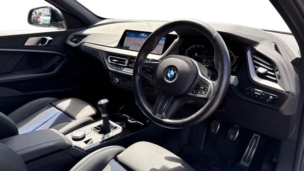 BMW 1 Series 118I M Sport WG72RNE Grey #3