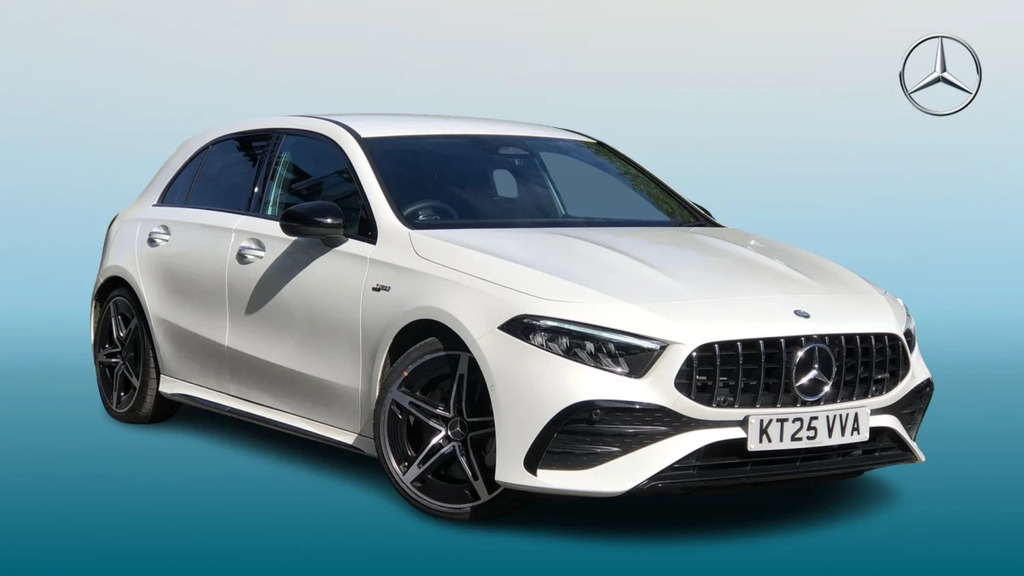 Mercedes-Benz A Class Amg A 35 Premium Mhev 4Ma White