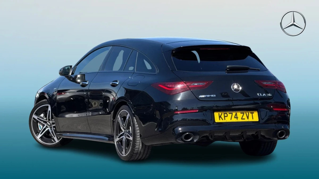 Mercedes-Benz CLA Class Amg Cla 35 Premium Mhev 4 Black #2