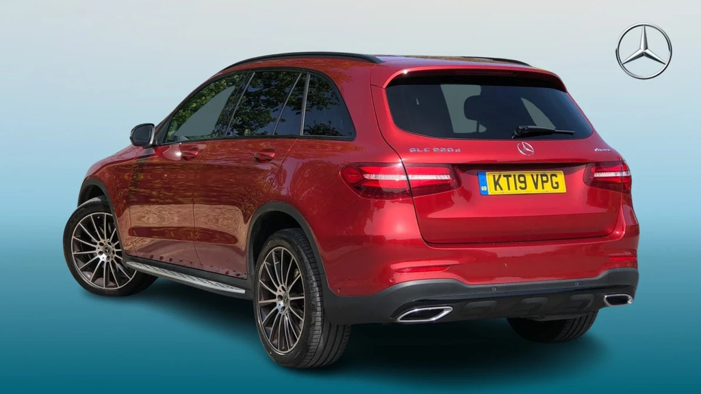 Mercedes-Benz GLC Class Glc 220 Amg Night Ed D 4M KT19VPG Red #2
