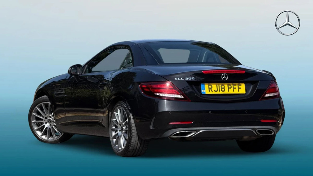Mercedes-Benz SLC Slc 300 Amg Line Black #2